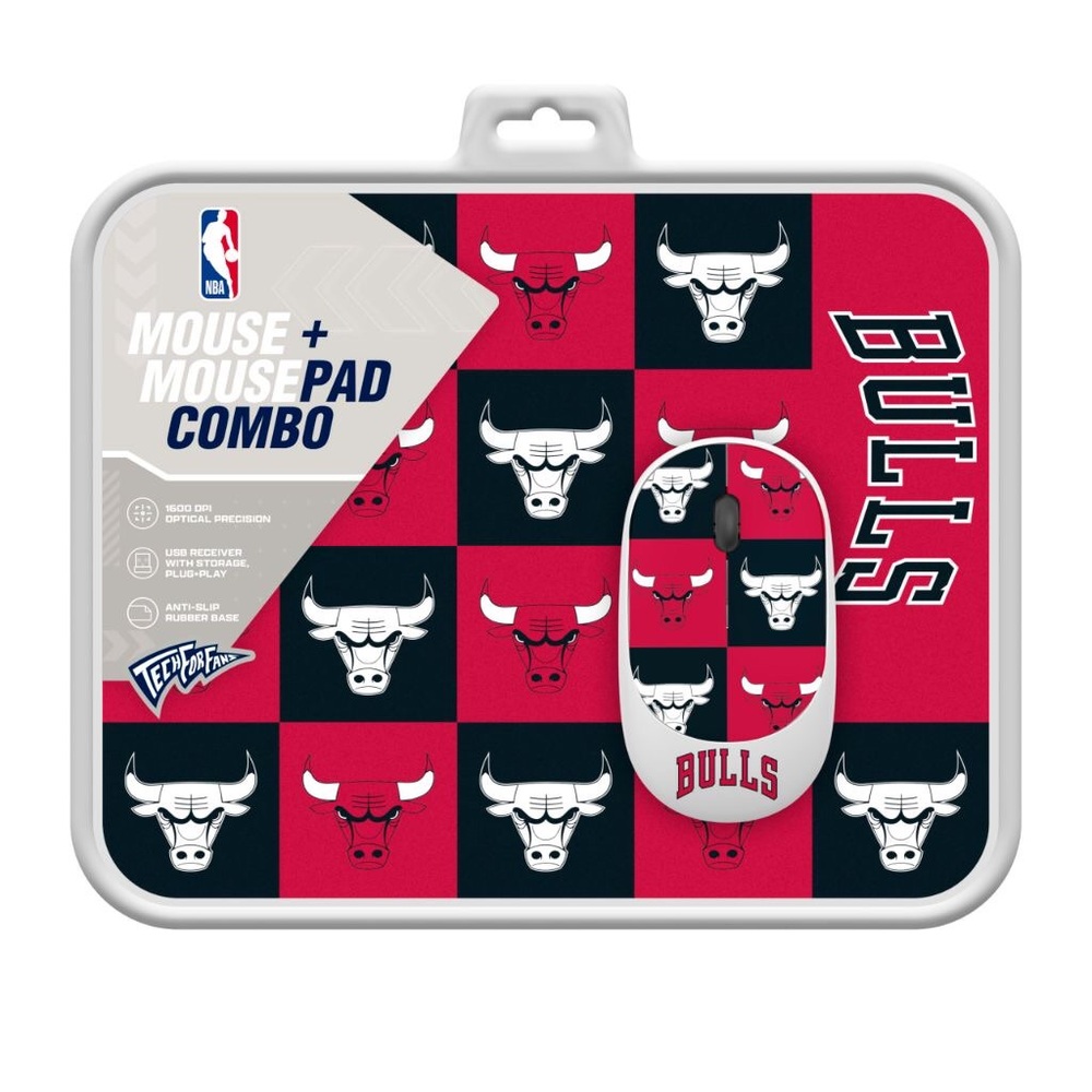 Chicago Bulls Mouse and Mousepad Combo